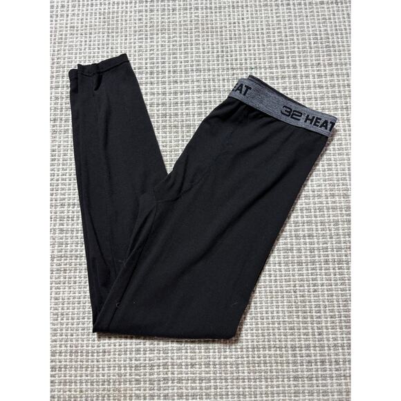 32 Degree Heat Mens M Black Lightweight Stretchy Leggings - Picture 8 of 8
